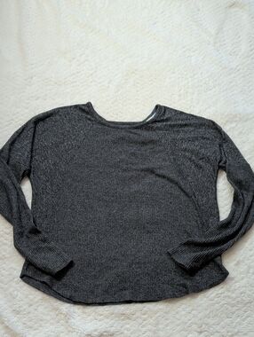 SO Charcoal Gray Crewneck Sweater
